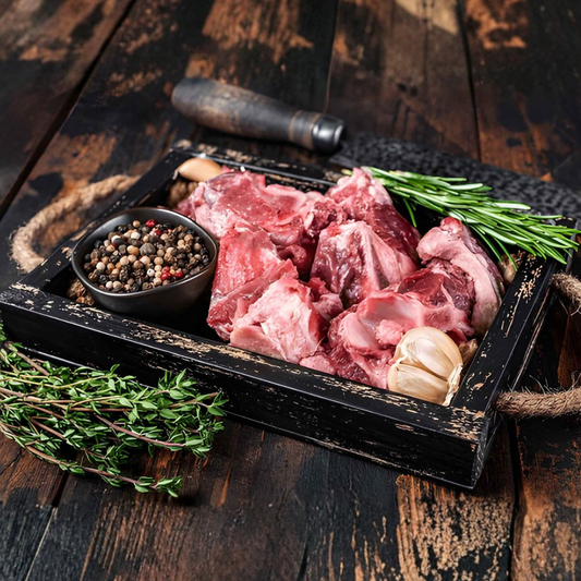 Fresh Mutton Diced with Bone Local