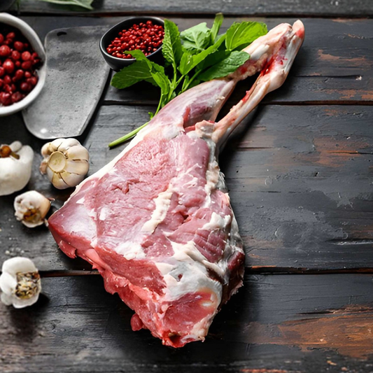 Fresh Mutton Leg Diced Local