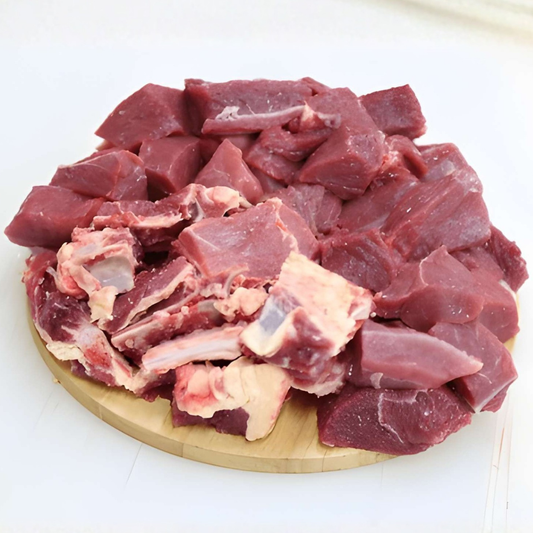 Diced Beef With Karahi Cut